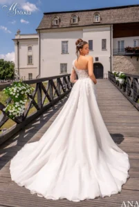 Suknia ślubna księżniczka z rękawami 04 ANA MS Moda 2