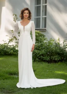 TIARA ślubna z rękawami