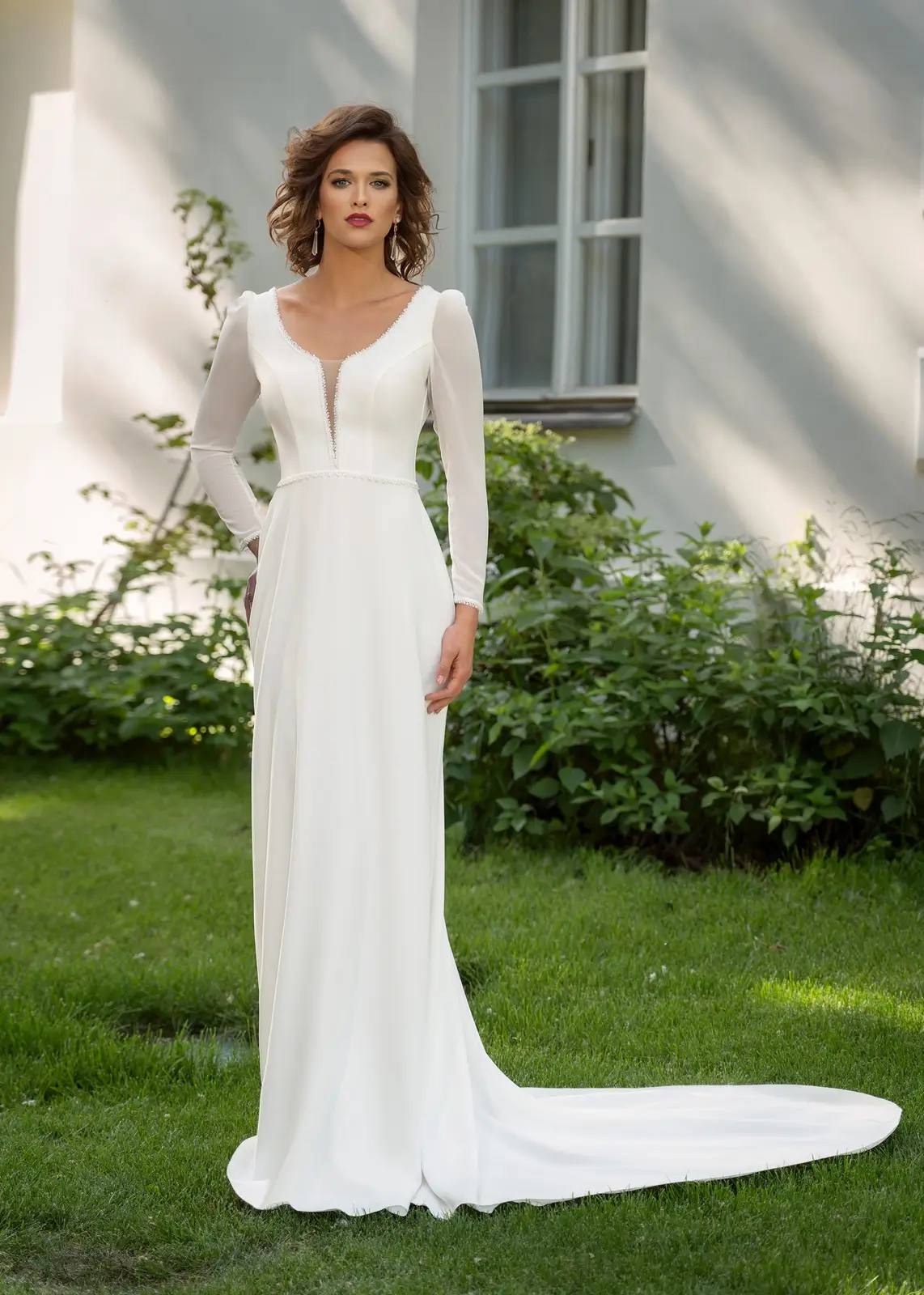 TIARA ślubna z rękawami