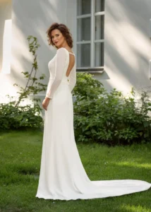 TIARA. ślubna z rękawami
